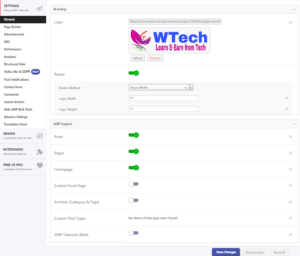 amp implementation