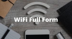 wifi full form