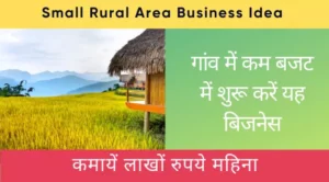 Small Rural Area Business Idea