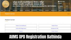 AIIMS OPD Registration Bathinda