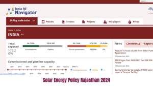 Solar Energy Policy Rajasthan 2024