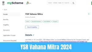 YSR Vahana Mitra 2024